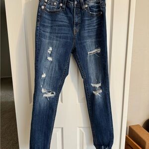 Miss Me Blue Distressed Jeans